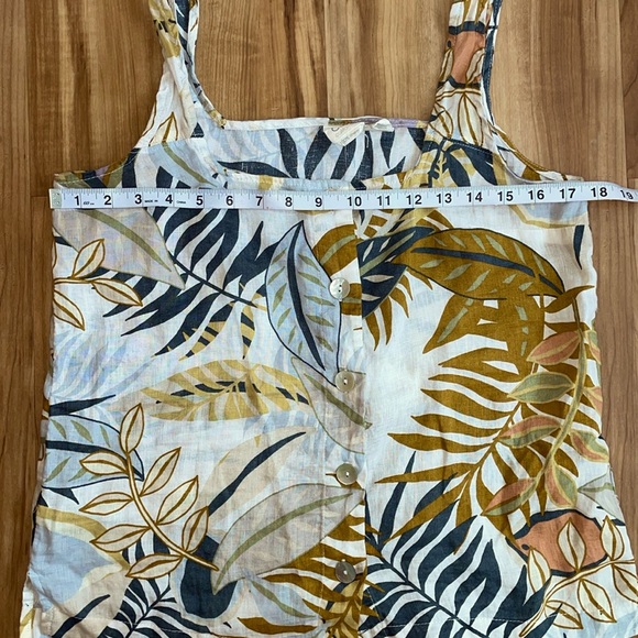 C&C California linen button down top size S - Picture 6 of 7